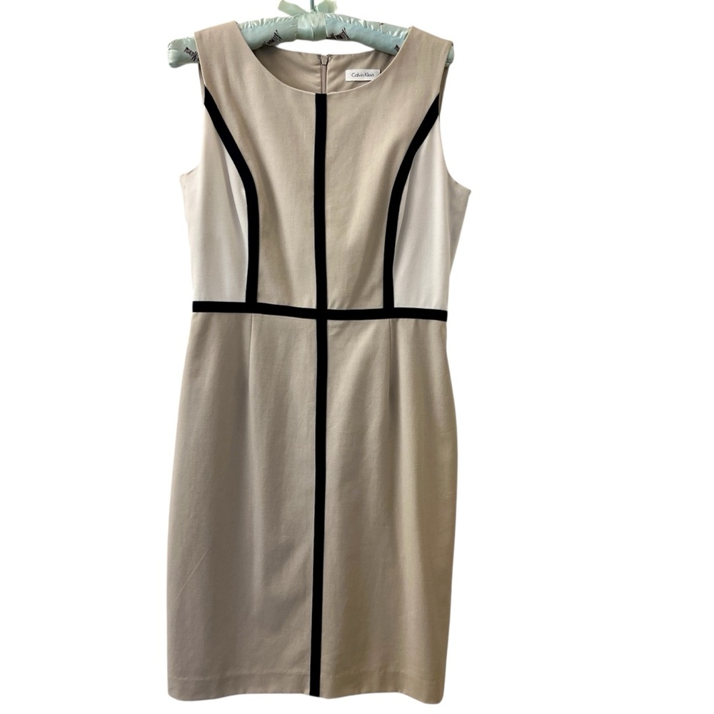 Calvin Klein Colorblock Silhouette Women's Dress